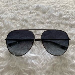 MK MICHAEL KORS / RODINARA AVIATOR (Navy/Silver)